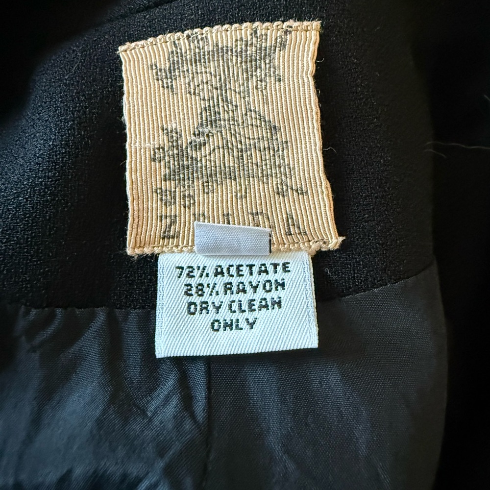 Embroidered Black Blazer - Picture 9 of 9